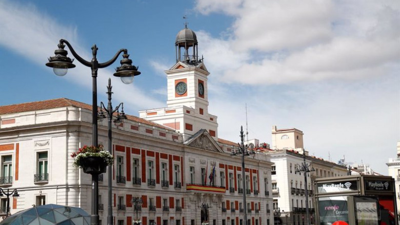 Archivo - Edificio de la Real Casa de Correos, en el que actualmente se encuentran las oficnas del gobierno de la Comunidad de Madrid, en la Plaza del Sol. | Óscar J.Barroso - Europa Press - Archivo ep archivo edificio de la real casa de correos en el que actualmente se encuentran las oficnas del