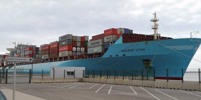 ep archivo el buque maersk utah en el puerto de valncia ep archivo el buque maersk utah en el puerto de valncia