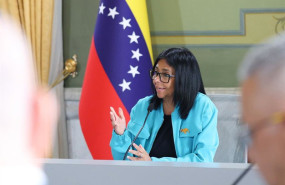 ep archivo   la presidenta encargada de venezuela delcy rodriguez en una imagen de archivo