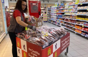 ep archivo   productos de castilla y leon en un supermercado alcampo