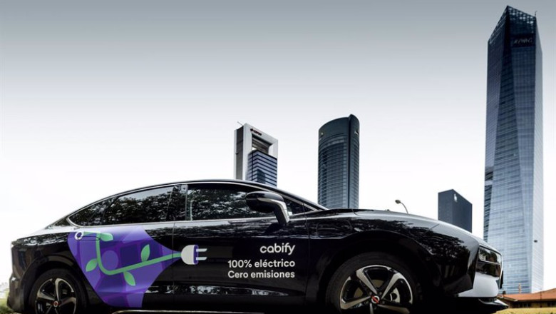 ep archivo vehiculo cabify en madrid ep archivo vehiculo cabify en madrid