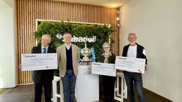 ep banco sabadell paga los aces solidarios a tres entidades