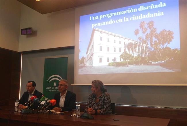 Consejero de Cultura en Museo de Málaga | EUROPA PRESS ep consejeroculturamuseomalaga