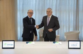ep de izquierda a derecha el ceo de unicaja isidro rubiales y el director general de funcas carlos