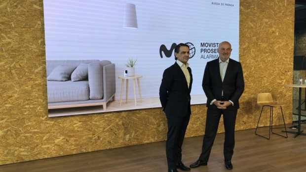 ep el consejero delegado de movistar prosegur alarmas diego torrico y el director comercial de la
