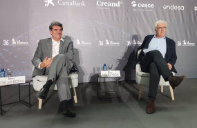 ep el gobernador del banco de espana jose luis escriva durante la 36 trobada empresarial al pirineu