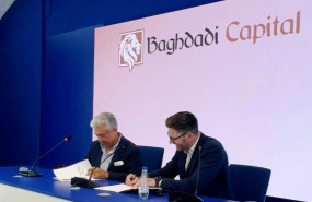 ep el presidente de baghdadi capital baihas baghdadi y el consejero delegado de teybridge capital