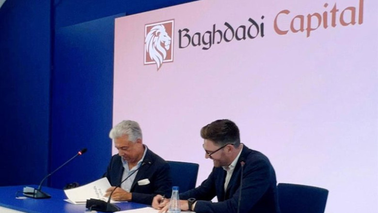 ep el presidente de baghdadi capital baihas baghdadi y el consejero delegado de teybridge capital