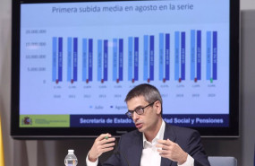 ep el secretario de estado de seguridad social y pensiones israel arroyo presenta en rueda de prensa