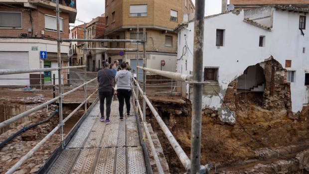 ep estragos causados por la dana en chiva valencia