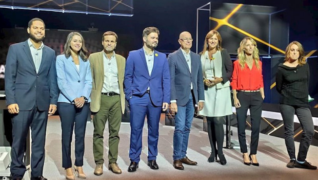 ep ignacio garriga vox ines arrimadas cs jaume asens comuns gabriel rufian erc jose zaragoza psc