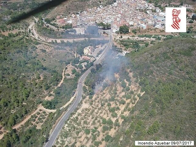 Incendio en Azuébar | GVA ep incendioazuebar