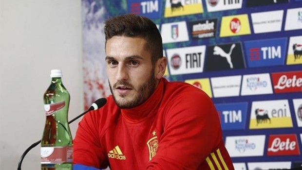 ep jorge resurreccion koke en ruedaprensala seleccion espanola