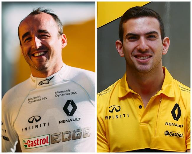 Kubica y Nicholas Latifi, probadores de Renault | RENAULT ep kubicanicholas latifi probadoresrenault