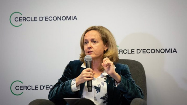 ep la ministra de asuntos economicos y transformacion digital nadia calvino interviene en el cercle