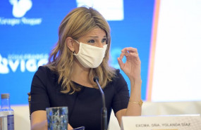 ep la vicepresidenta tercera y ministra de trabajo y economia social yolanda diaz durante la
