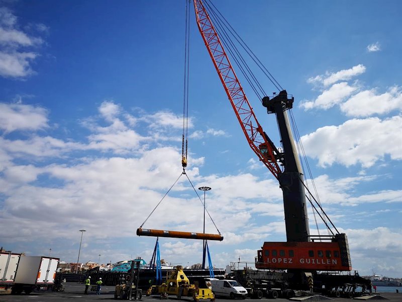 ep labores de estiba en el puerto de almeria