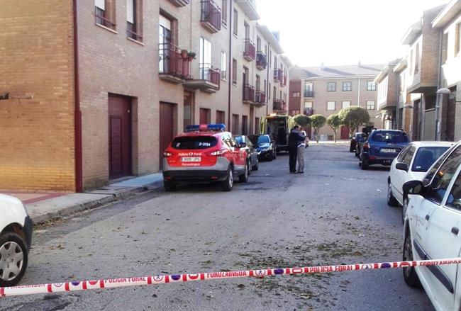 Lugar donde se ha producido el presunto parricidio | POLICÍA FORAL ep lugarseproducidopresunto parricidio