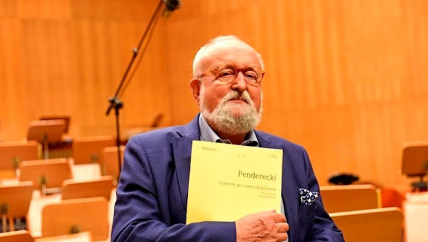 ep maestro polaco krzyzstof penderecki