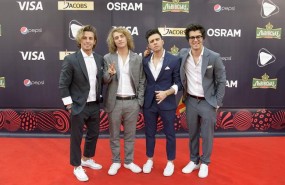 ep manel navarrola alfombra rojaeurovision