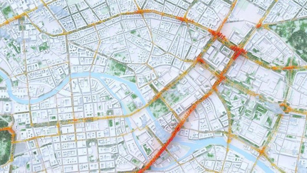 ep mapa de una ciudad a vista de pajaro
