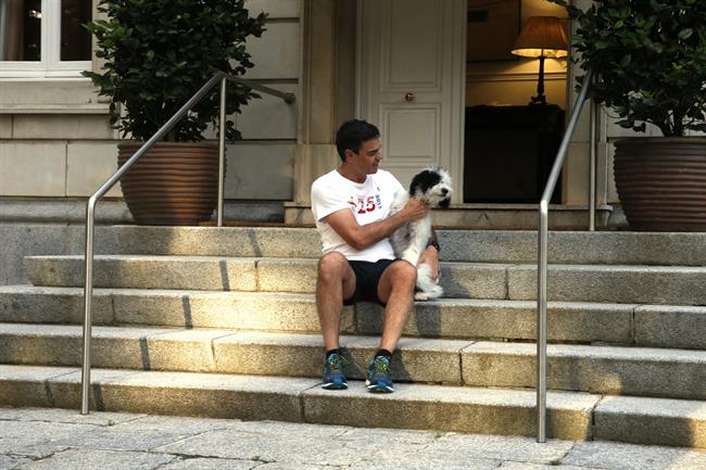 Pedro Sánchez practicando deporte en el complejo de La Moncloa | MONCLOA - Archivo ep pedro sanchez practicando deportecomplejola moncloa 20180820130303