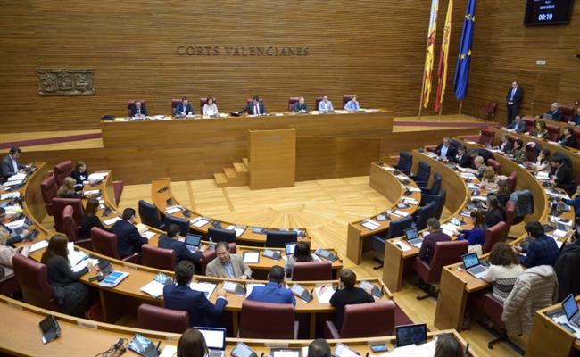 Pleno de les Corts Valencianes, de archivo | INMA CABALLER/CORTS VALENCIANES - Archivo ep plenoles corts valencianes de archivo