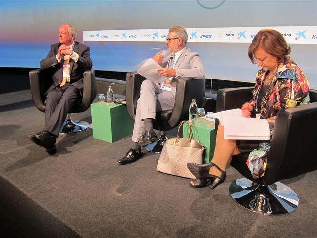 P.Polman (Unilever), M.Puig (Puig), C.Gallach (ONU) | EUROPA PRESS ep ppolman unilever mpuig puig cgallach onu