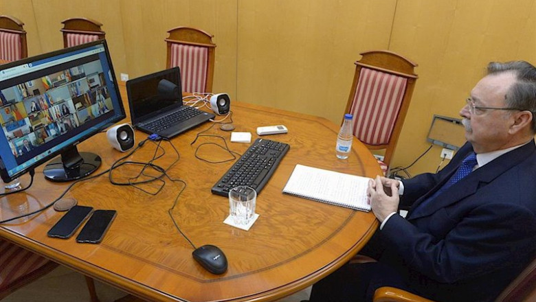 Presidente de Ceuta pide valorar "el bloqueo comercial de Marruecos" en el reparto del nuevo fondo de ayudas autonómico. | Gobierno de Ceuta ep presidente de ceuta pide valorar el bloqueo comercial de marruecos en el reparto del nuevo fondo
