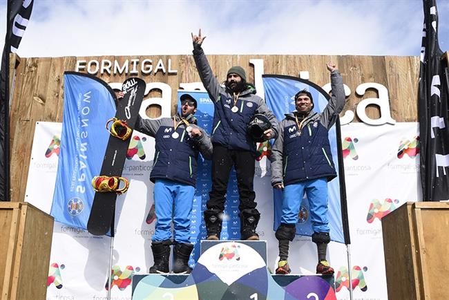 Regino Hernández no da opción y conquista el oro en el Campeonato de España | COMUNICACION SPAINSNOW ep regino hernandezda opcionconquistaorocampeonatoespana