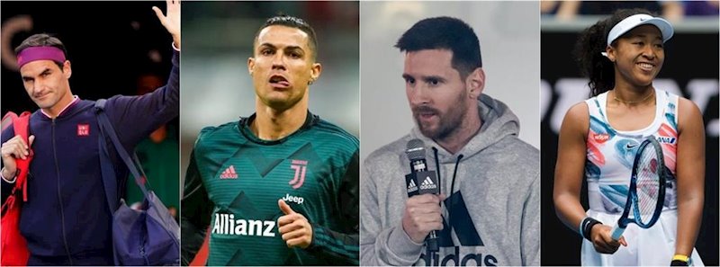 ep roger federer cristiano ronaldo leo messi y naomi osaka ep roger federer cristiano ronaldo leo messi y naomi osaka