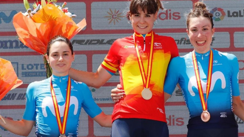 Sheyla Gutiérrez, campeona de España de contrarreloj en el Nacional en Murcia | RFEC - Archivo ep sheyla gutierrez campeonaespanacontrarrelojnacionalmurcia