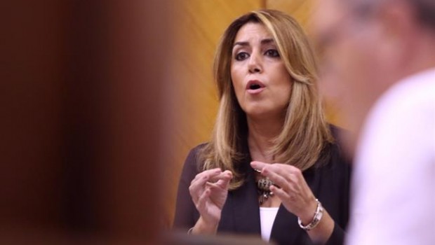 ep susana diaz durantesesioncontrolplenoparlamento