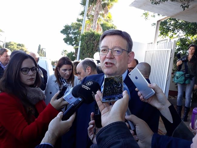 Ximo Puig atiende a los medios en imagen de archivo | Europa Press ep ximo puig atiendelos mediosimagenarchivo