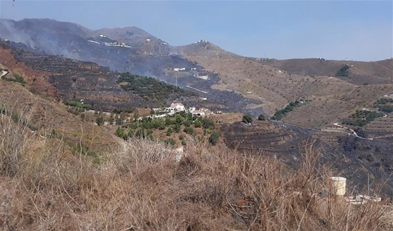 ep zona del incendio en almunecar ep zona del incendio en almunecar