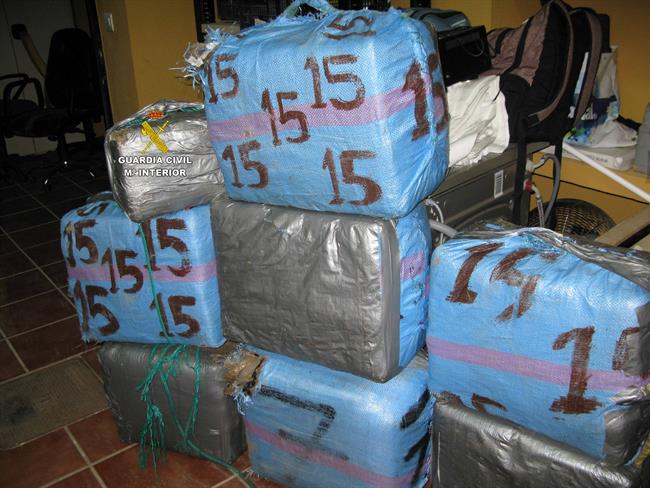 256 kilos de hachís intervenido | EUROPA PRESS/GUARDIA CIVIL ep 256 kiloshachis intervenido