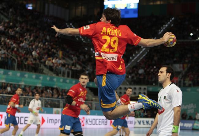 Aitor Ariño España - Algeria Campeonato del mundo Balonmano 2013 | CARLOSMPICAZAS/RFEBM ep aitor arino espana - algeria campeonatomundo balonmano 2013