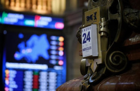 ep archivo   calendario en el palacio de la bolsa a 24 de enero de 2024 en madrid espana