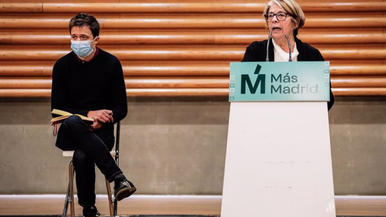 Archivo - El líder de Más País, Íñigo Errejón (i) y la diputada de Más País Inés Sabanés (d) | Carlos Luján - Europa Press - Archivo ep archivo el lider de mas pais inigo errejon i y la diputada de mas pais ines sabanes d