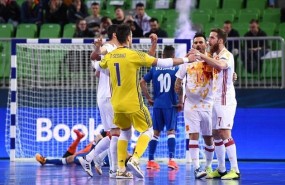 ep azerbaiyan - espana europeofutbol sala