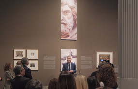 ep de cos inaugura una exposicion de la historia del banco de espana