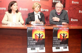 ep de izda a dcha lola vaallejo soledad pezuela y jesus barez presentan la ii gala de la mujer en