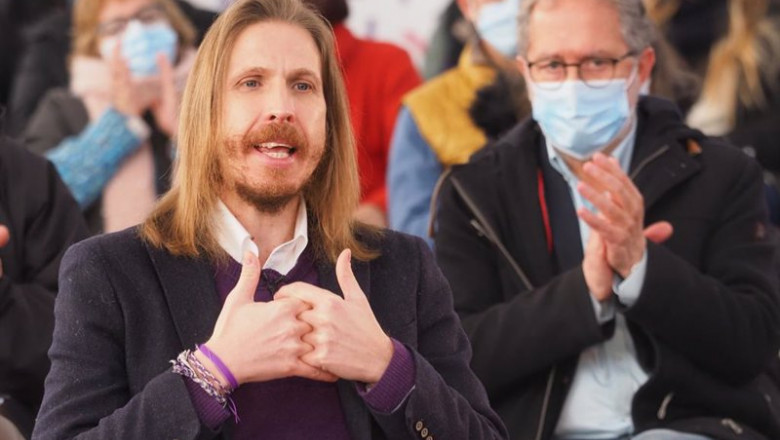 ep el cooportavoz nacional de podemos pablo fernandez