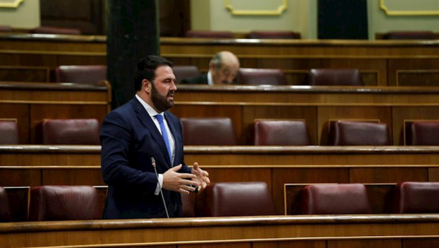 ep el diputado de eh -bildu jon inarritu durante su intervencion en la sesion de control al
