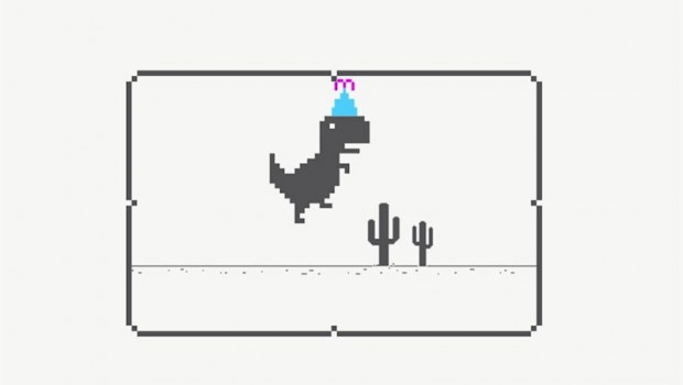 ep el juego del dinosaurio de chrome con su nuevo diseno especial por el decimo aniversario del