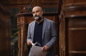 ep el portavoz del bng en el congreso nestor rego tras una intervencion ante el pleno de la camara