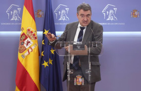 ep el portavoz del pnv en el congreso aitor esteban interviene en una rueda de prensa previa a una