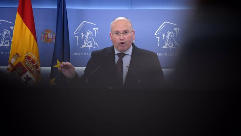 ep el portavoz del pp en el congreso miguel tellado durante una rueda de prensa en el congreso de ep el portavoz del pp en el congreso miguel tellado durante una rueda de prensa en el congreso de