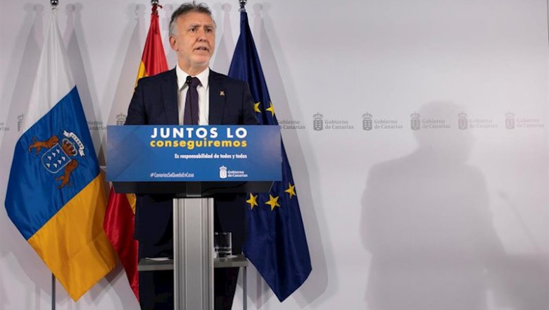 ep el presidente de canarias angel victor torres