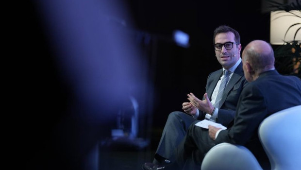 ep el vicepresidente primero del gobierno y ministro de economia carlos cuerpo durante la